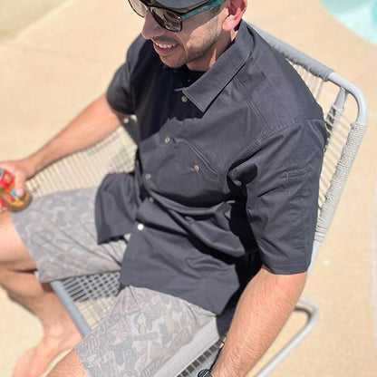  LA Police Gear Terrain Short Sleeve Button Up Shirt