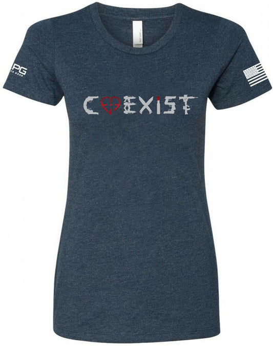  LA Police Gear Women's Coexist T-Shirt