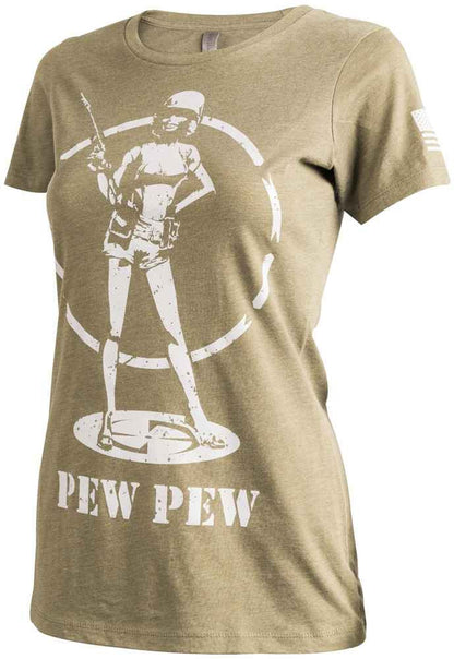 LA Police Gear Women's Pew Pew T-shirt
