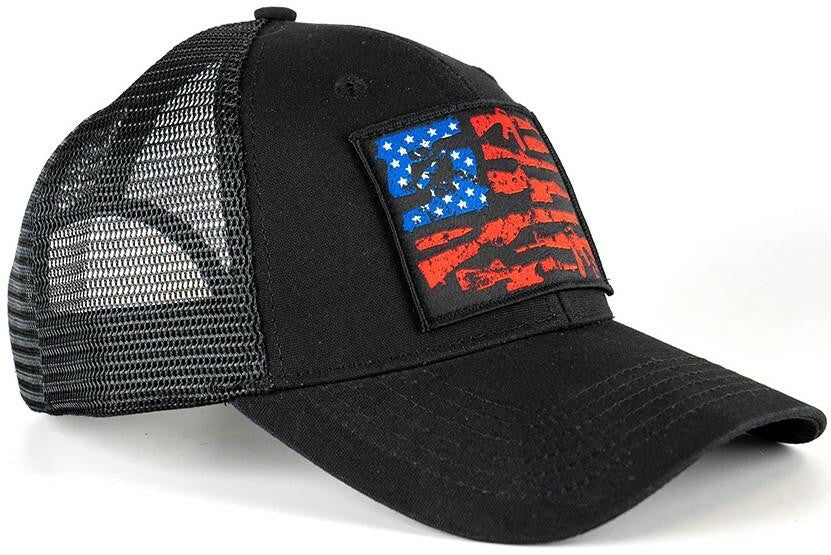  LA Police Gear Woven Gun Flag Hat