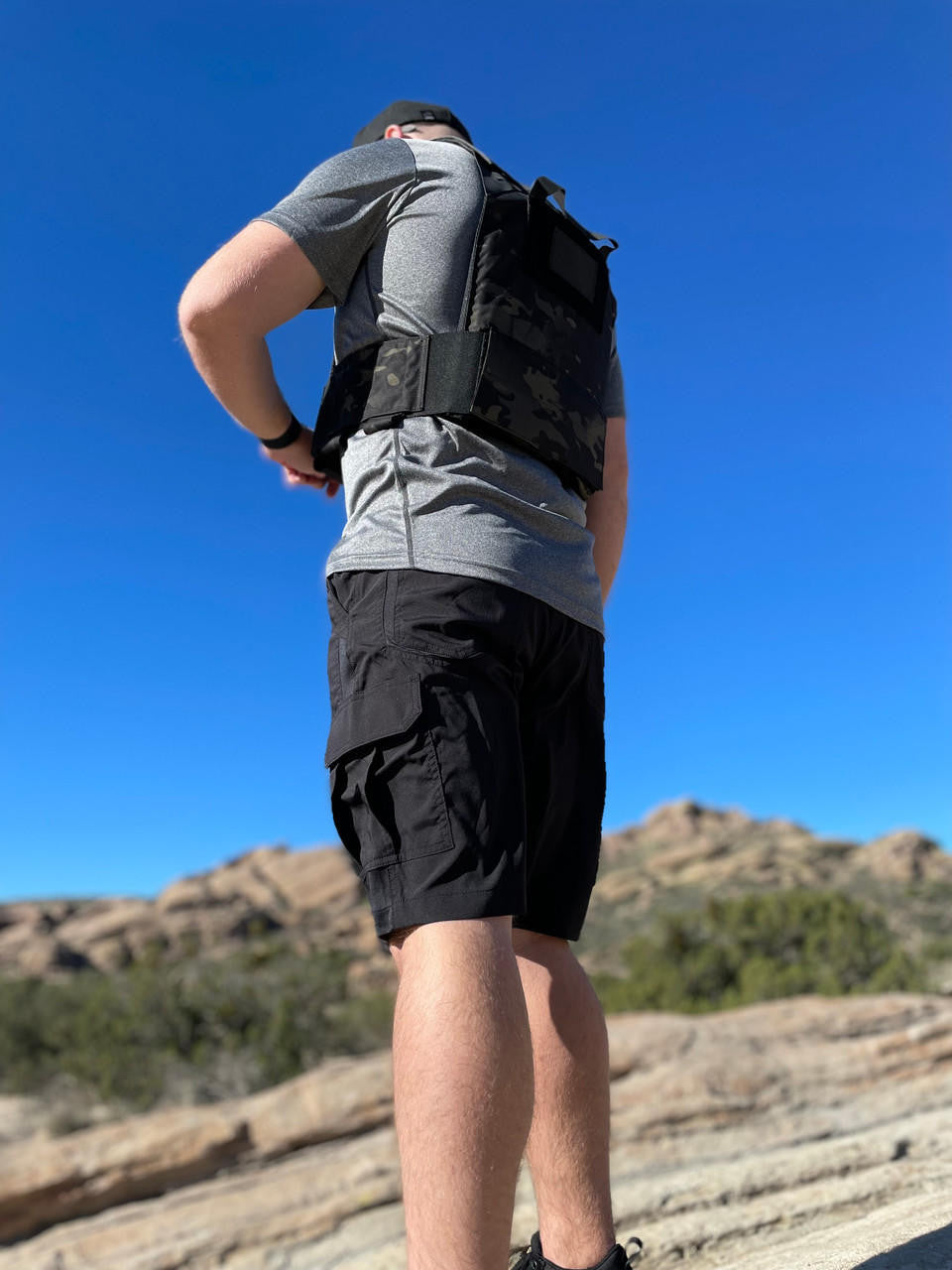  LAPG Men's Vapor EDC Wicking Shorts