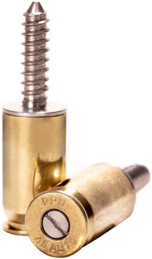  Lucky Shot .45 Cal License Plate Fasteners (Set Of 2)