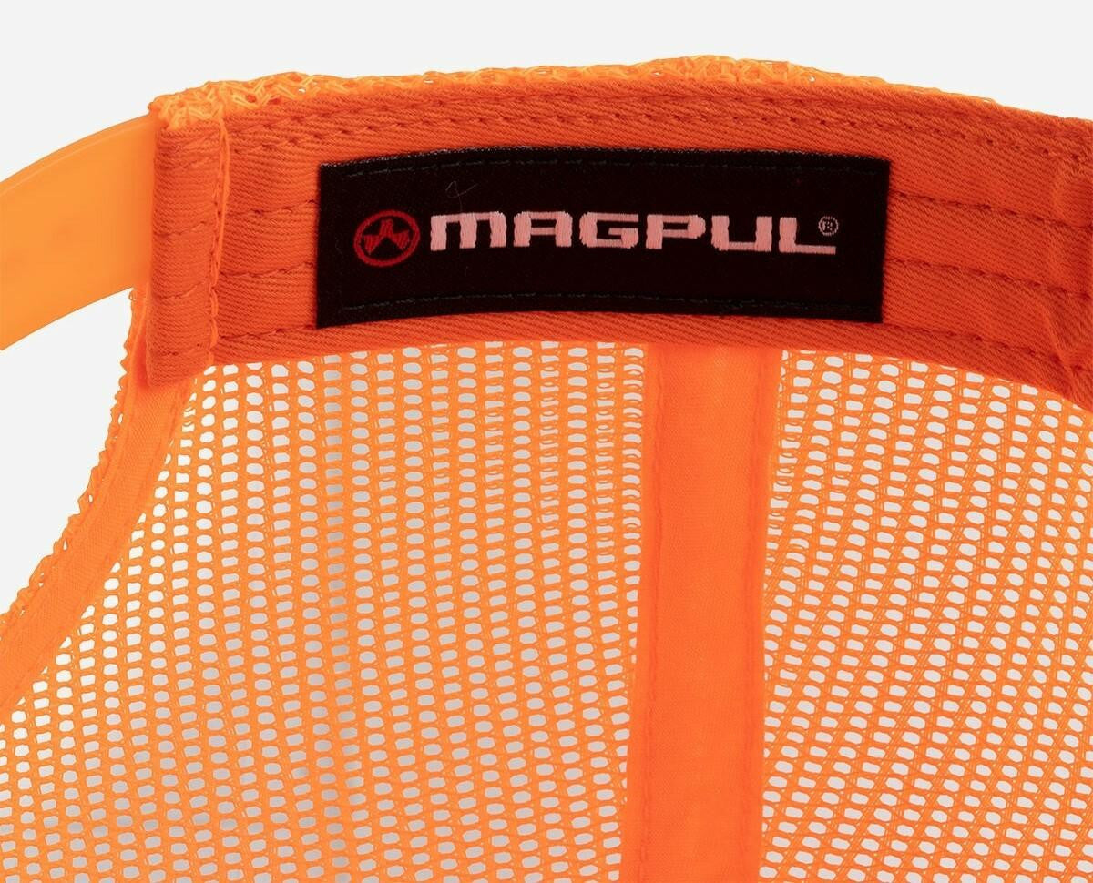  Magpul Icon Blaze Orange Trucker Hat