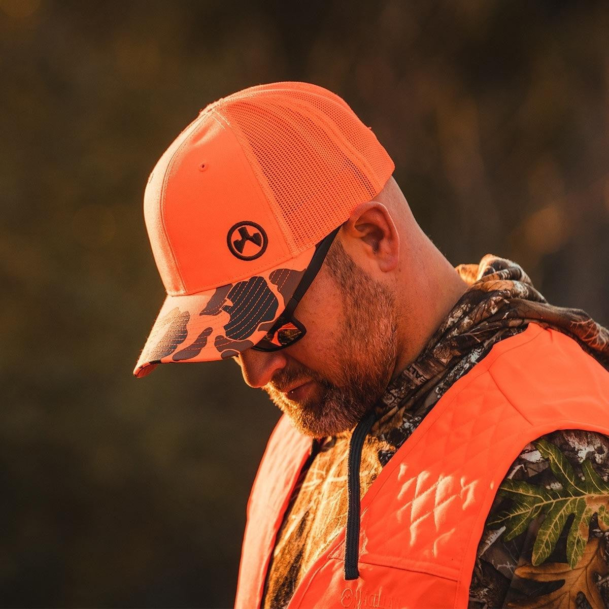  Magpul Icon Blaze Orange Trucker Hat