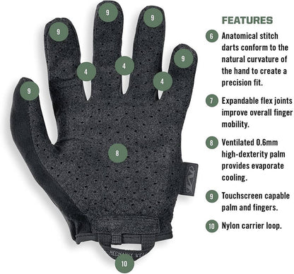  Mechanix Wear Black Specialty Vent Glove