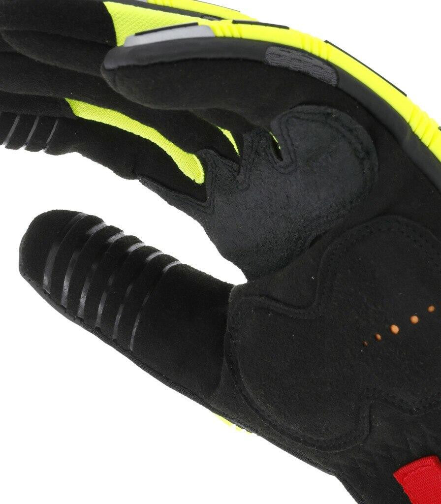  Mechanix Wear M-Pact Open Cuff D5 Hi-Viz Glove