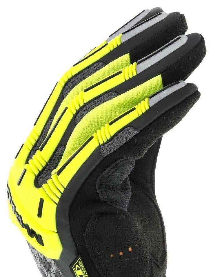  Mechanix Wear M-Pact Open Cuff D5 Hi-Viz Glove