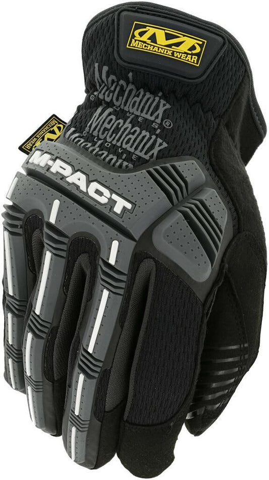 Mechanix Wear M-Pact Open Cuff Black/Grey Glove