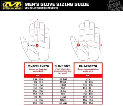  Mechanix Wear Mens Black Specialty High Dexterity 0.5mm Glove