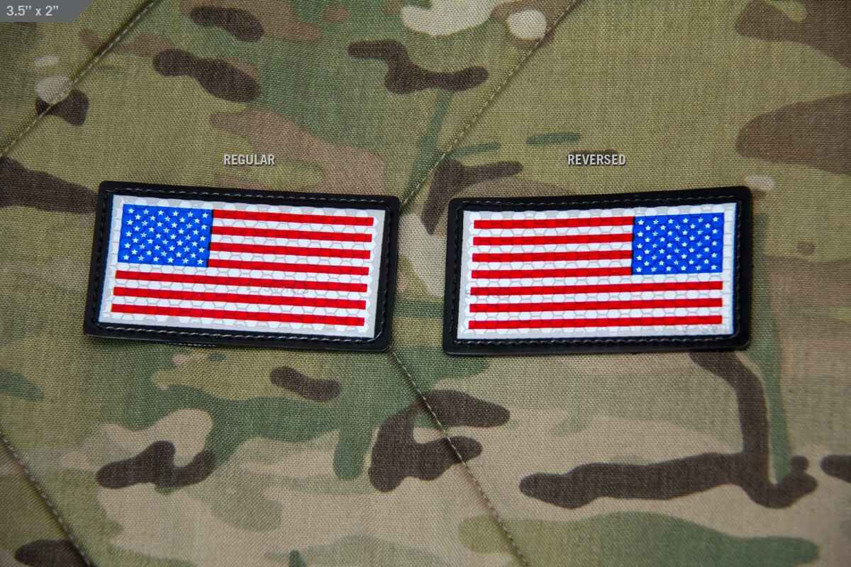  Mil-Spec Monkey MSM IR Sealed US Flag Patch