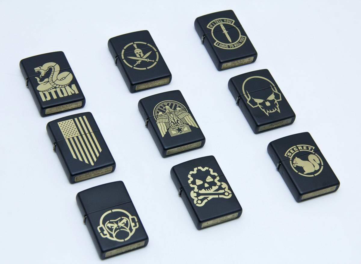  Mil-Spec Monkey Zippo Lighters
