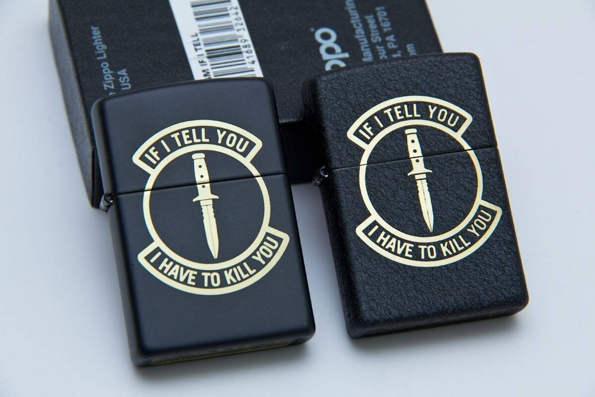 Mil-Spec Monkey Zippo Lighters