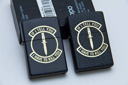  Mil-Spec Monkey Zippo Lighters