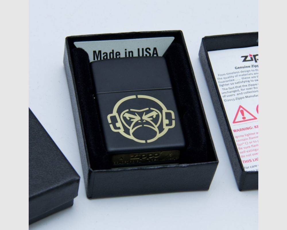  Mil-Spec Monkey Zippo Lighters