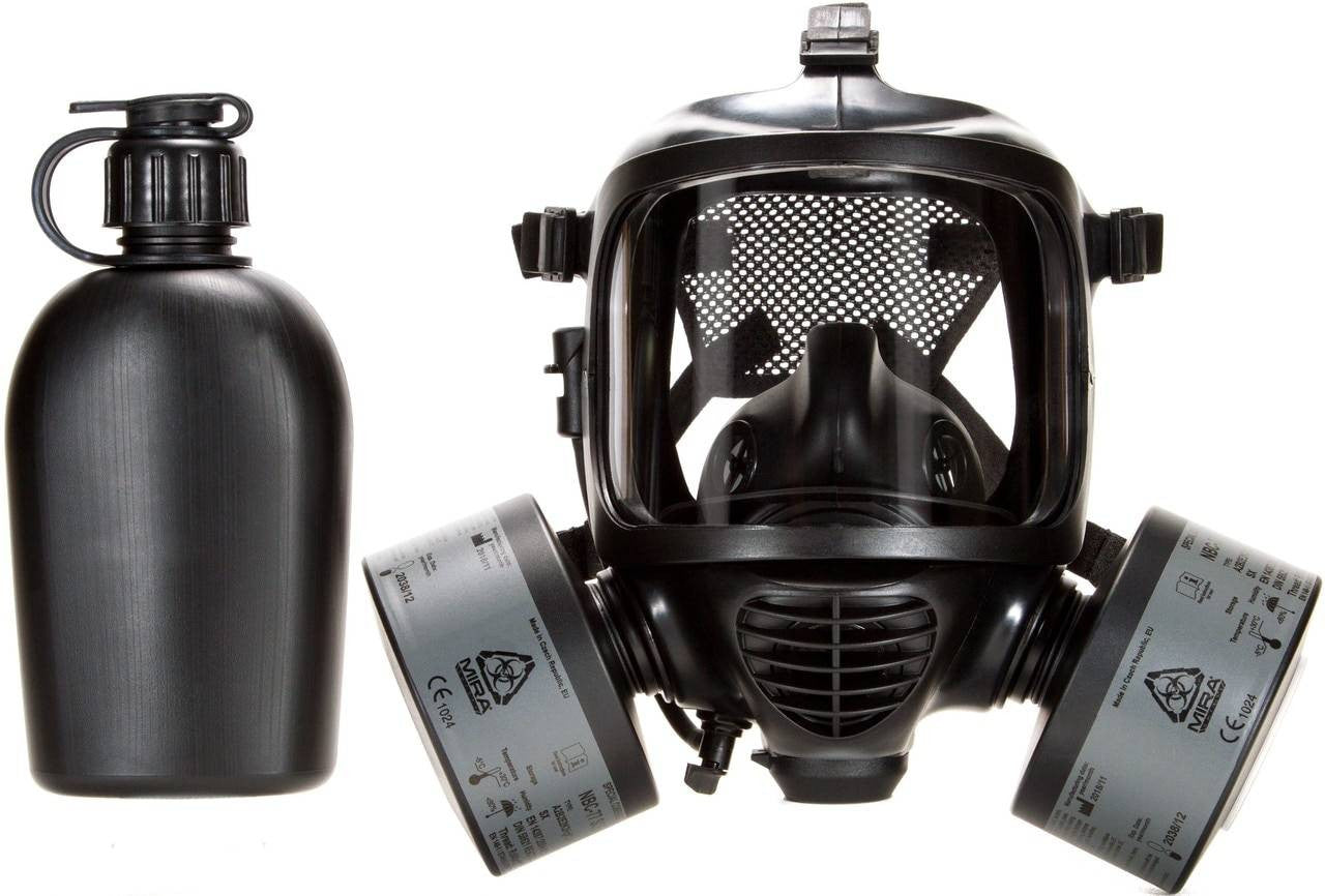 MIRA Safety CM-6M Gas Mask With Drinking System
