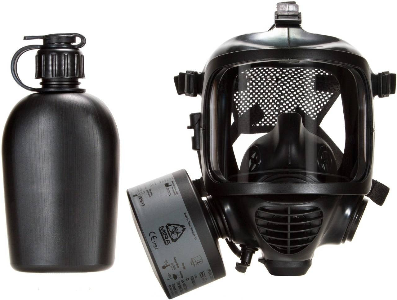  MIRA Safety CM-6M Gas Mask With Drinking System