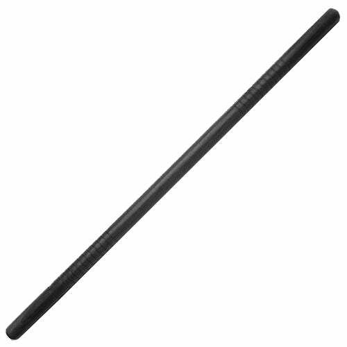  Monadnock 26" Black Wood Straight Baton With Plain Grip