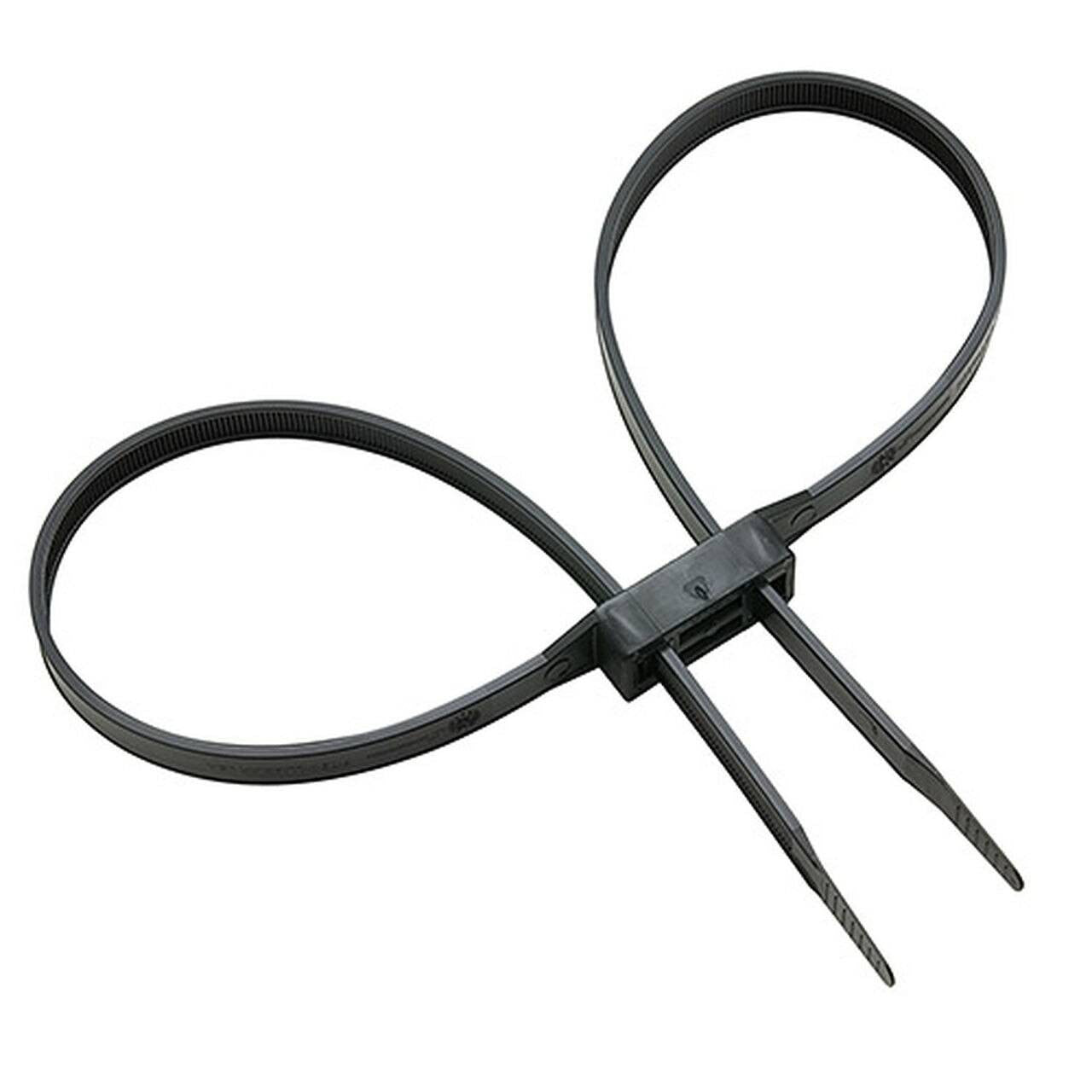  Monadnock Double Cuff Disposable Restriants 100pack Black