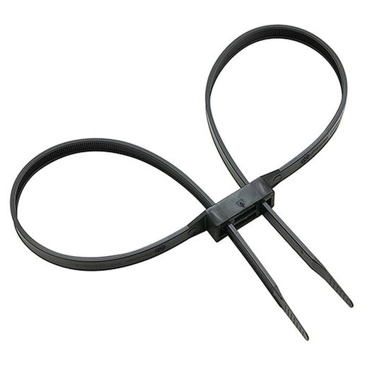  Monadnock Double Cuff Disposable Restriants 100pack Black