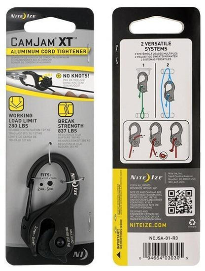  Nite Ize CamJam XT Aluminum Rope & Cord Tightener