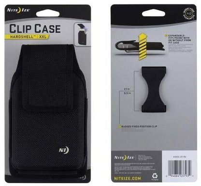  Nite Ize Clip Case Hardshell Vertical Universal Rugged Holster XXL