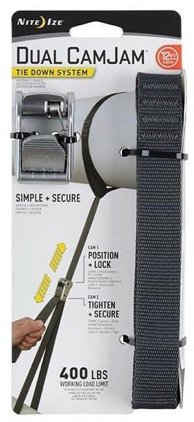  Nite Ize Dual CamJam Tie Down System 12 Ft.