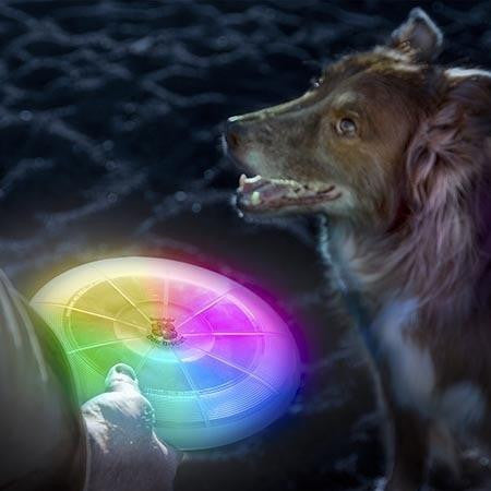  Nite Ize Flashflight Dog Discuit LED Flying Disc - Disc-O