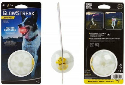  Nite Ize GlowStreak LED Ball Red
