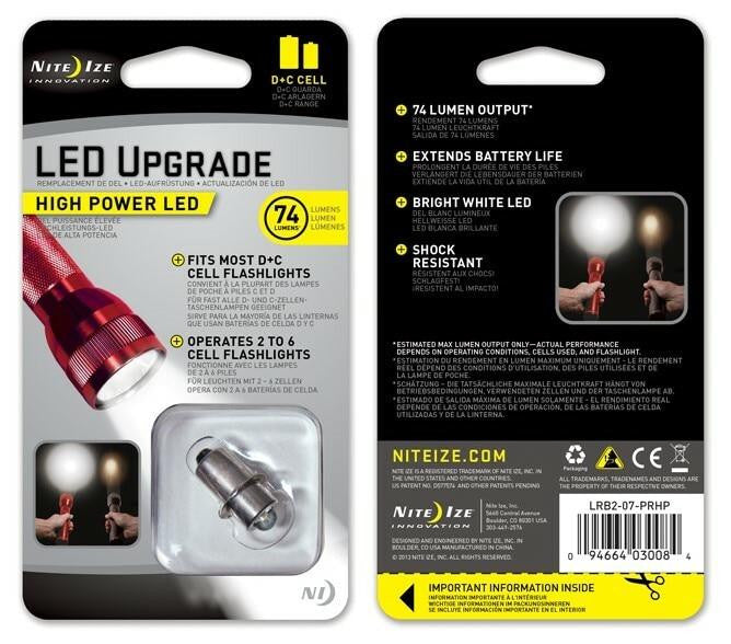  Nite Ize High Power LED Upgrade