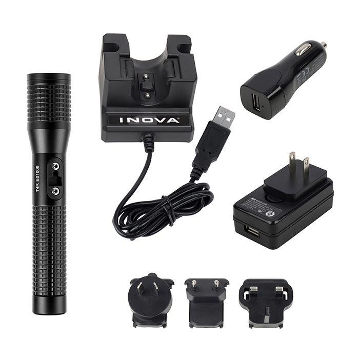  Nite Ize INOVA T4R PowerSwitch Rechargeable Tactical Flashlight