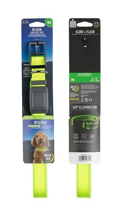  Nite Ize NiteDog Rechargeable LED Collar