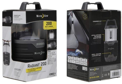 Nite Ize Radiant 200 Collapsible Lantern + Flashlight