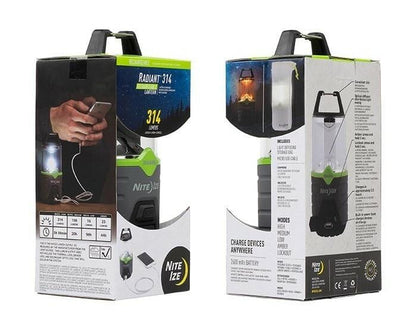  Nite Ize Radiant 314 Rechargeable Lantern