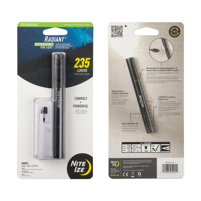  Nite Ize Radiant Rechargeable Pen Light