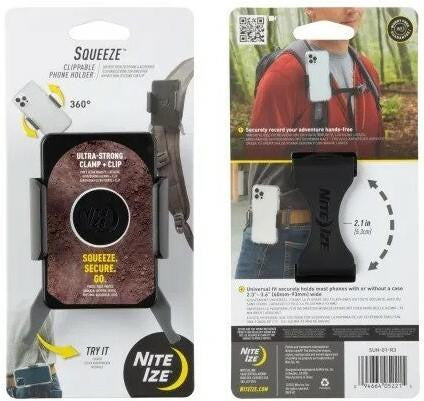  Nite Ize Squeeze Clippable Phone Holder
