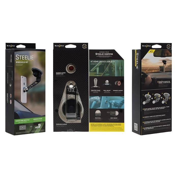  Nite Ize Steelie Windshield Kit Plus
