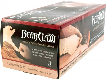  North American Rescue Bear Claw Gloves - 100 Pairs