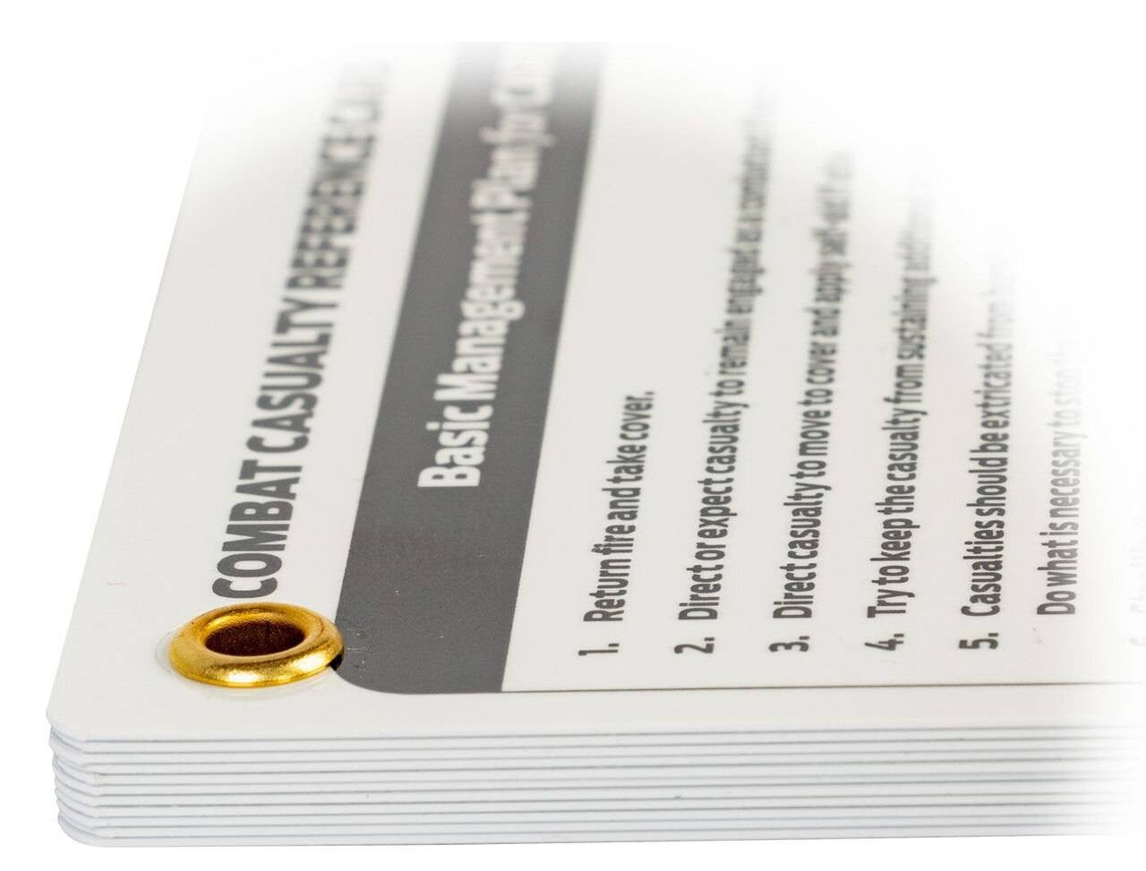  North American Rescue Combat Casualty Reference Card