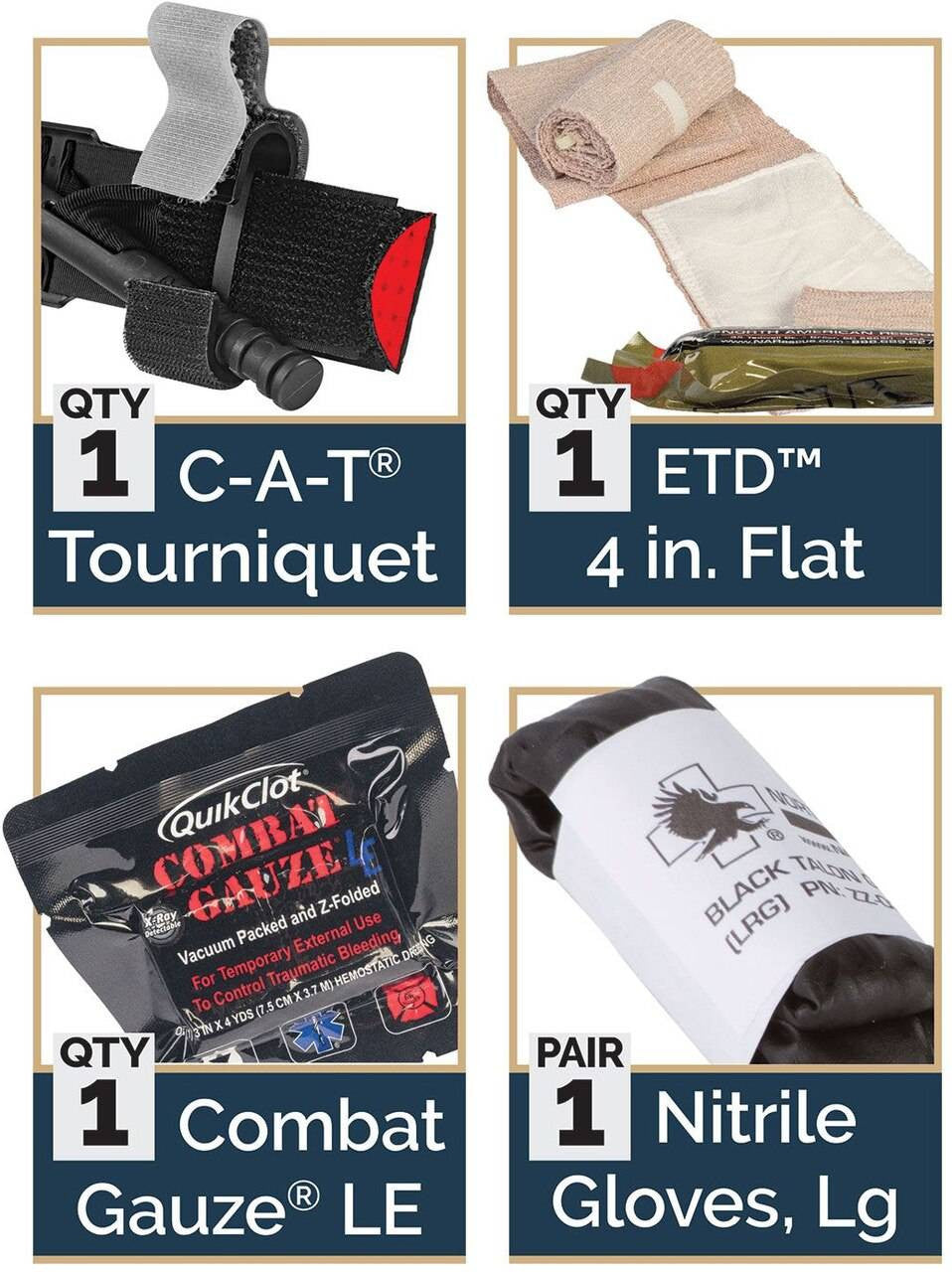  North American Rescue Individual Patrol Officer Kit (IPOK)