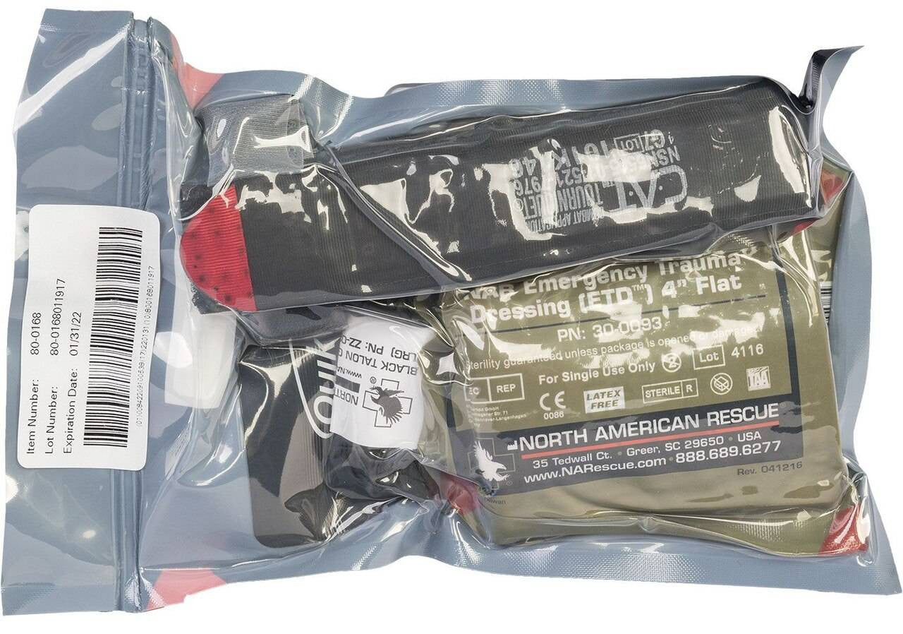  North American Rescue Individual Patrol Officer Kit (IPOK)