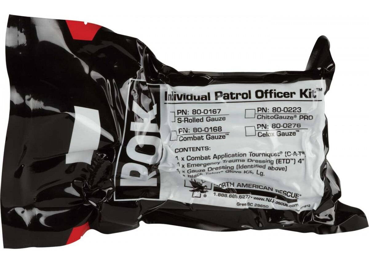 North American Rescue Individual Patrol Officer Kit (IPOK)