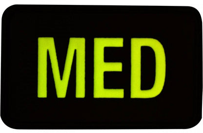  North American Rescue Luminous Med ID Patch (2 Per Pack)