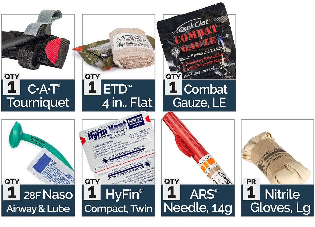  North American Rescue M-Fak Mini First Aid Kit LE
