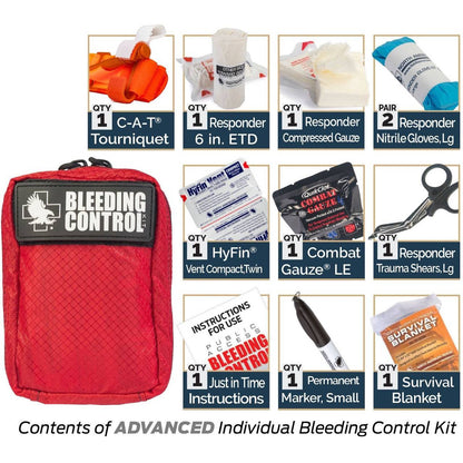  North American Rescue Public Access Individual Bleeding Control Kit