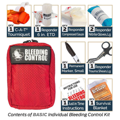  North American Rescue Public Access Individual Bleeding Control Kit