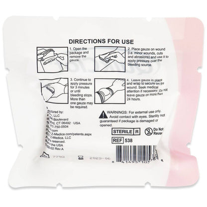  North American Rescue Quikclot Bleeding Control Dressings 30-0161
