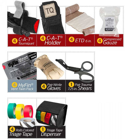  North American Rescue Rapid Response Kit- Rescue Task Force Edition