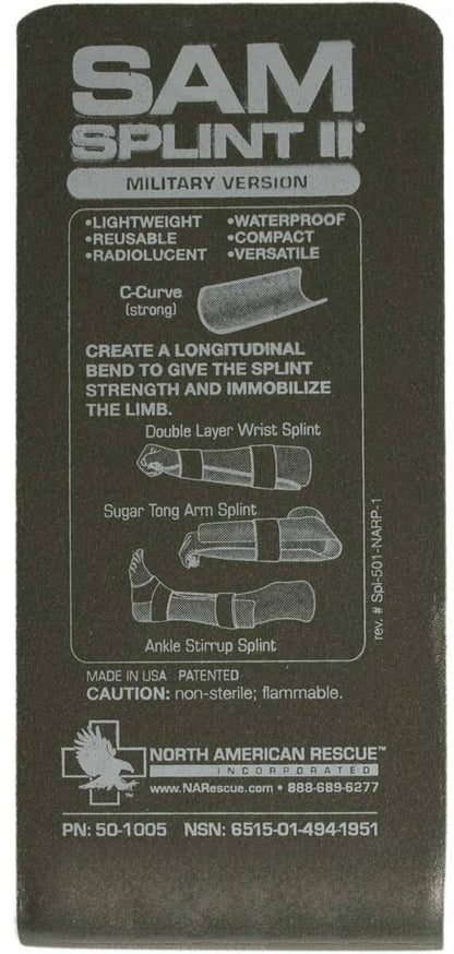  North American Rescue Sam Splint II