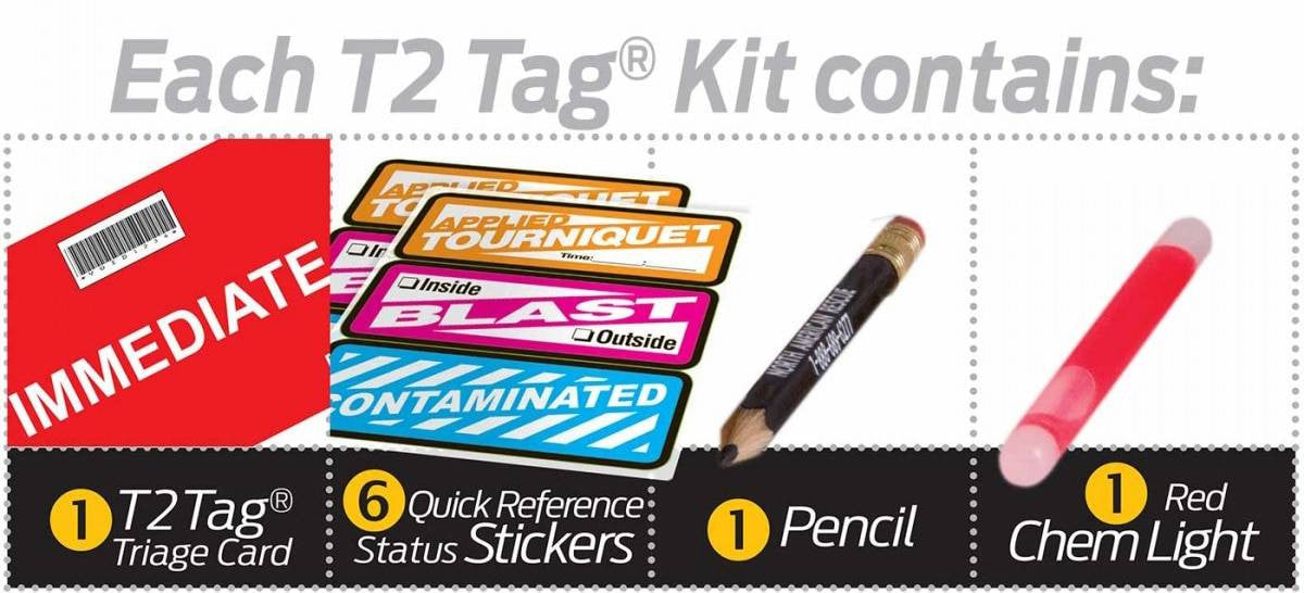  North American Rescue T2 Tactical Triage Kit