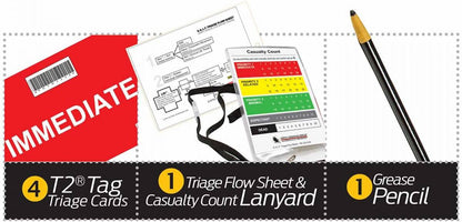  North American Rescue T2 Tactical Triage Kit